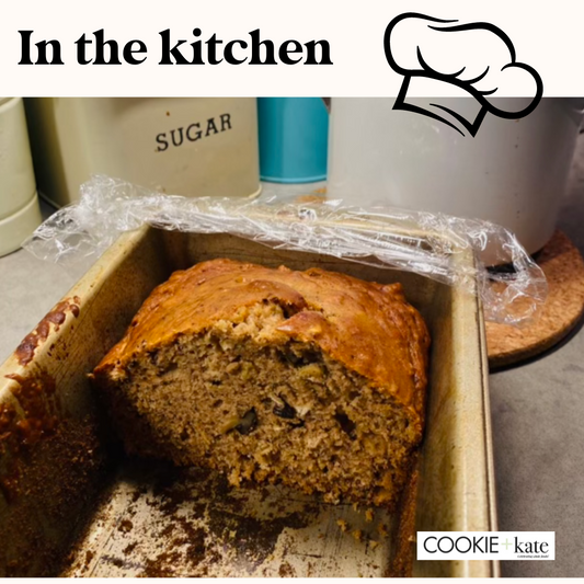 Banana bread with a protein boost