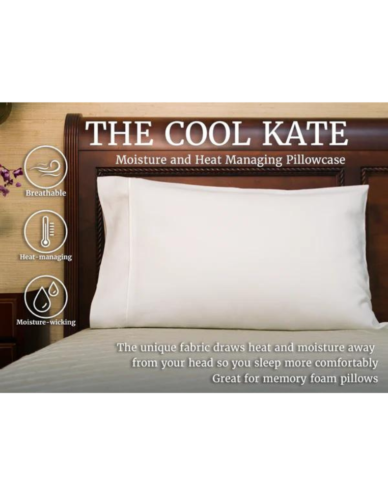 🌷 The Cool Kate Moisture-Wicking Pillowcase